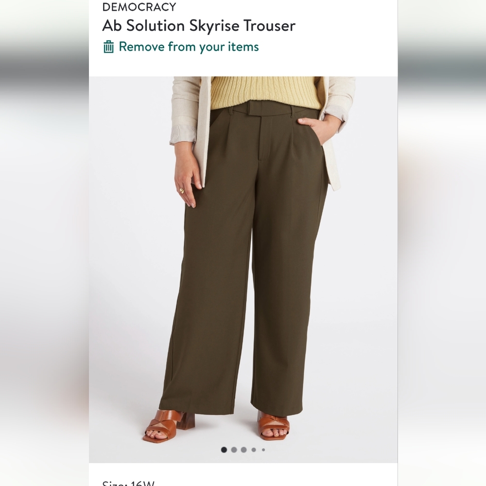 16w Democracy Ab Solution Skyrise Trouser- stitch fix